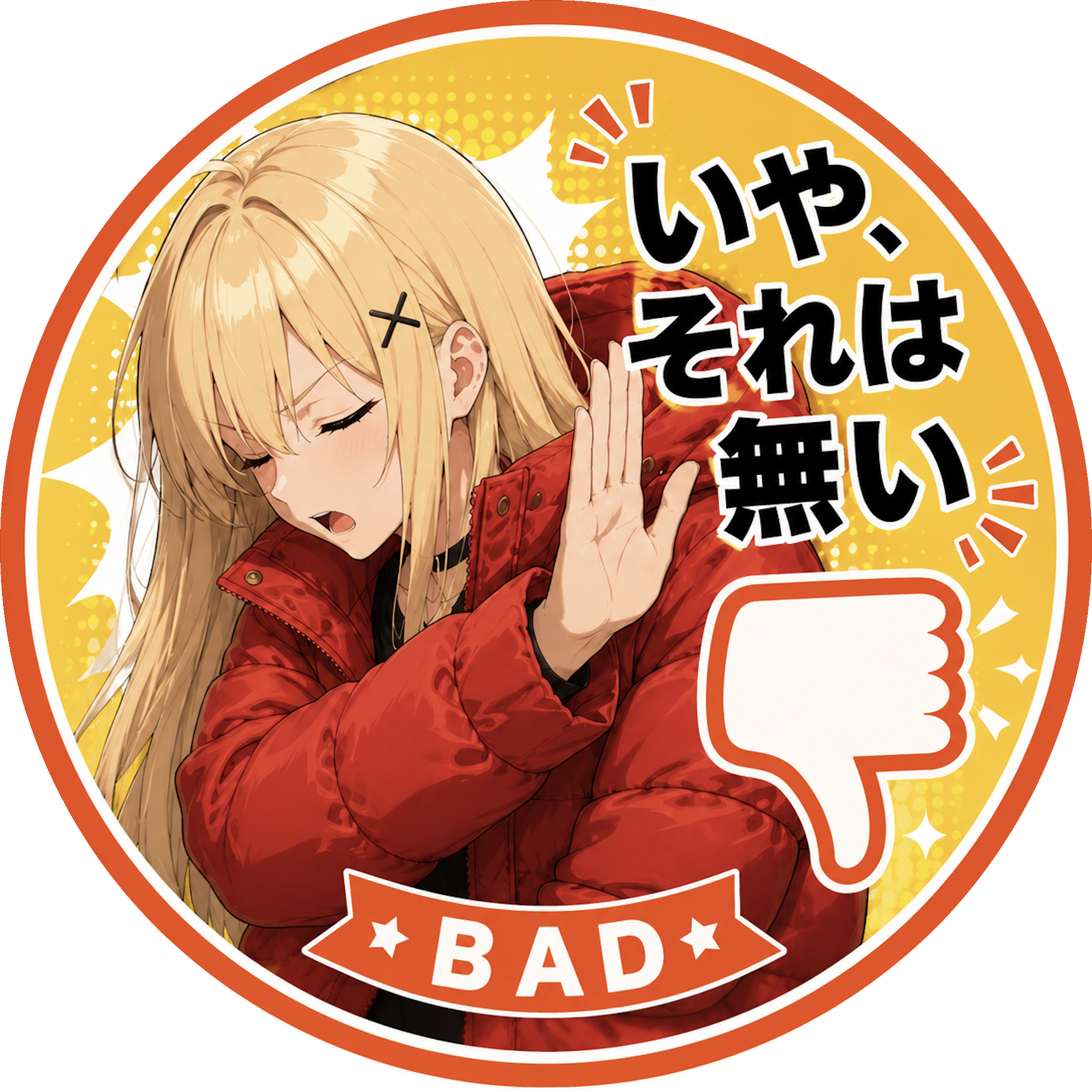 いや、それは無いBAD